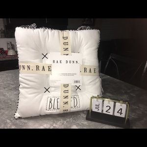 Rae Dunn “BLESSED” Cushion